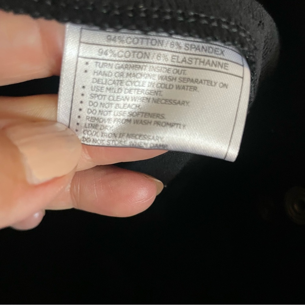 Ariat black corduroy breeches 28R - Picture 5 of 6